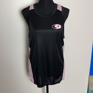 Mossy Oak Tank Top - Gently Used - Size M - Black/ Pink
